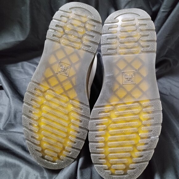 Dr Martens Airwair mens 4 womens 5.5 White/black - Picture 4 of 7